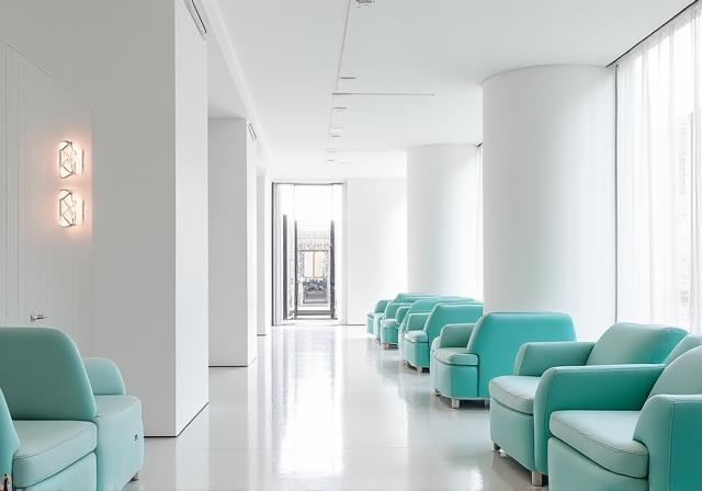 Interni moderni della sede di Roma